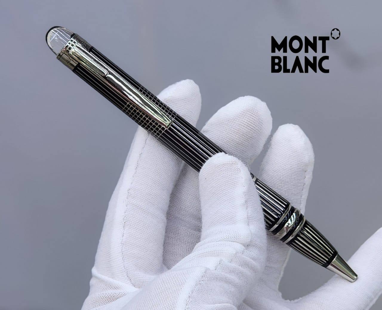 Mont Blanc pen good  
quality 

with box 
🎁🎁🎁

60 dhs🪙🌨️

Zain59
♥️♥️♥️