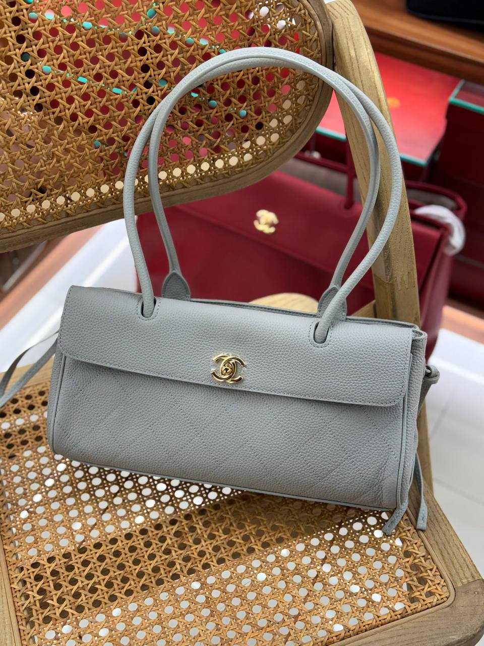 New Collection✨✨✨
CHANEL
30cm💓
32cm💓
420 dhs✅
*MASTER QUALITY*

Zain167
♥️♥️♥️
