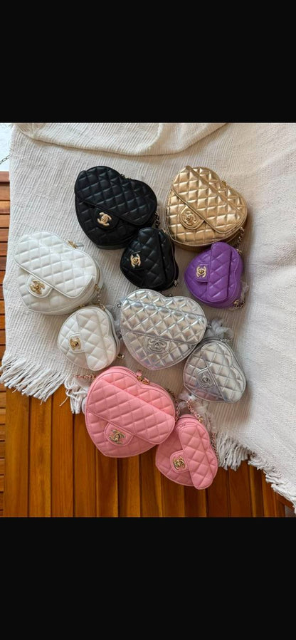 Chanel Heart Shape Bags
*Both Size In Stock😻*
*Vip Quality💊*
For Price 👇 WhatsApp✅
0568585901 
0507557372
0552275751 Owner Zain 👌

Zain317
♥️♥️♥️