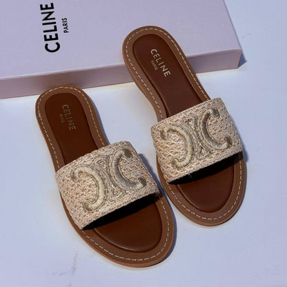NEW CAME
CELINE SLIPPER
GOOD QUALITY
110 dhs✅
Size 36 TO 41

Zain40
♥️♥️♥️