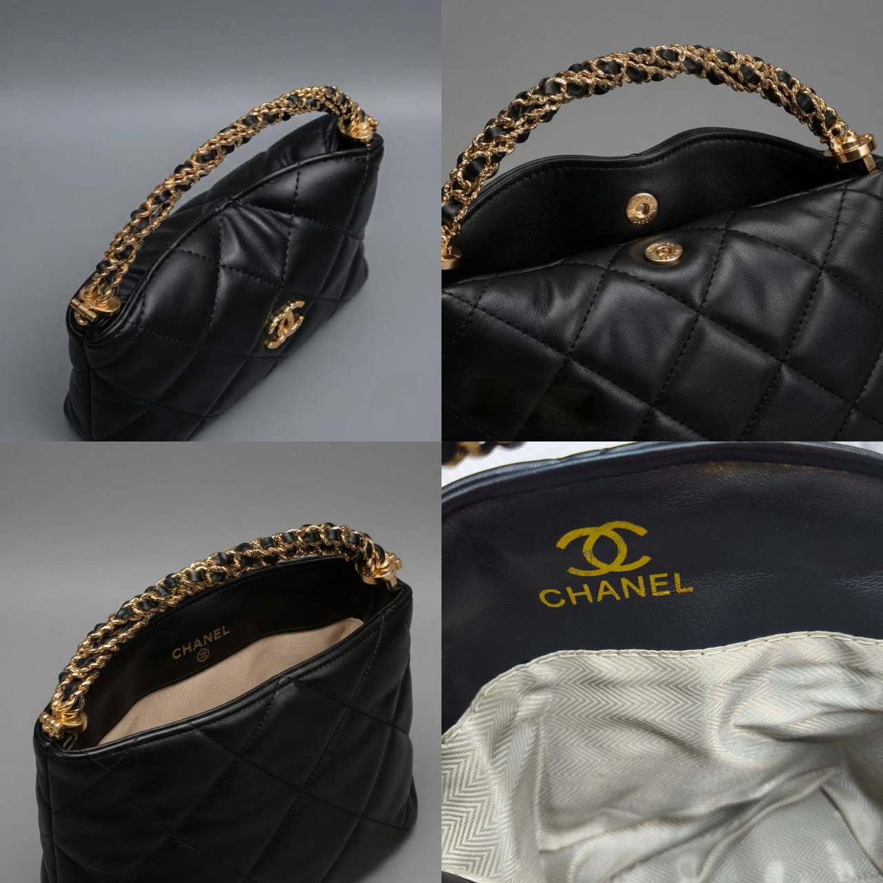 Chanel ᴛᴏᴘ ᴄʟᴜᴛᴄʜ
ʜᴀɴᴅʟᴇ ᴡɪᴛʜ ᴄʜᴀɪɴ
ǫᴜɪʟᴛᴇᴅ ʟᴀᴍʙsᴋɪɴ ʟᴇᴀᴛʜᴇʀ
ɢᴏʟᴅ ʜᴀʀᴅᴡᴀʀᴇ
sɪᴢᴇ: 19 cm

75 dhs🇦🇪🇦🇪

Zain31
♥️♥️♥️