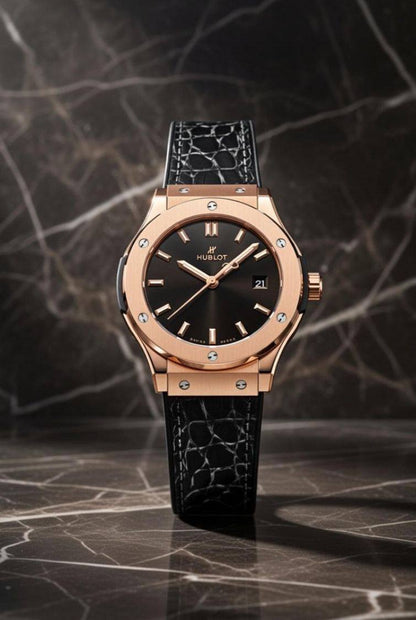 Hublot For Ladies 
Good Quality
320 dhs❤️

Zain59
♥️♥️♥️