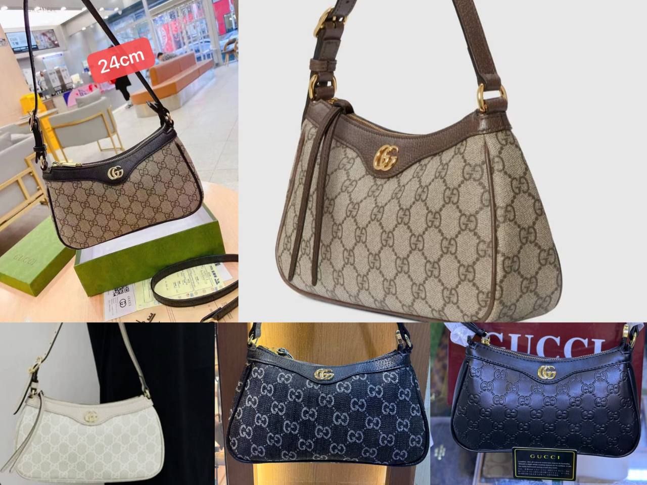 Gucci

19cm with box 90 dhs💓

24cm with box 95 dhs💓

Zain168
♥️♥️♥️