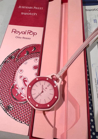 AP swatch Royal pop 🤩🤩
*Super Master quality*🔥
*Automatic*
*New arrival*🔥
*Available With box 
450 DHS💓*🤩🔥

Zain08
♥️♥️♥️