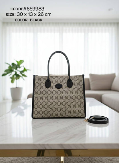 GUCCI ɢɢ sᴜᴘʀᴇᴍᴇ
ᴛᴏᴘ ʜᴀɴᴅʟᴇ ᴛᴏᴛᴇʙᴀɢ
ᴄᴏᴀᴛᴇᴅ ᴄᴀɴᴠᴀs ʟᴇᴀᴛʜᴇʀ ᴛʀɪᴍ
ɢᴏʟᴅ ʜᴀʀᴅᴡᴀʀᴇ
ᴡɪᴛʜ ʟᴏɴɢ ʙᴇʟᴛ sᴛʀᴀᴘ
sɪᴢᴇ : 30 ᴄm

100 dhs💓

Zain31
♥️♥️♥️