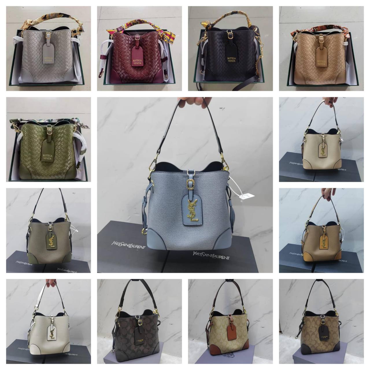 Bags

LV - Gucci - Bottega - Fendi
Dior - YSL

withbox 
🎁🎁🎁

110 dhs✅

Zain143
♥️♥️♥️