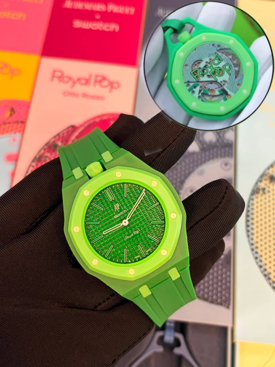 Swatch Royal pop good quality with box and papper bag and guarante card cataluck 
160 dhs🇦🇪🇦🇪
 ( BATTERY)

Zain59
♥️♥️♥️