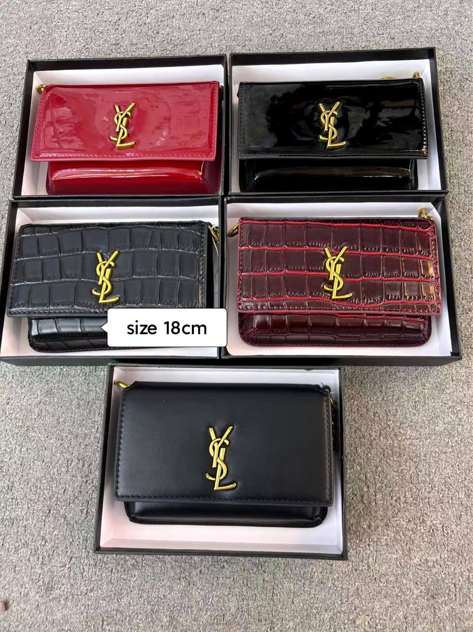 YSL
80 dhs🪙🖤
high quality 
With box  
♥️♥️♥️

20cm

Zain26
🌸🌸🌸