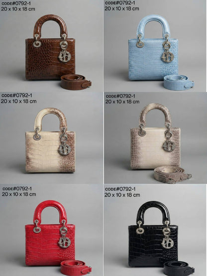 Dior
ᴄʀᴏᴄᴏᴅɪʟᴇ ᴘᴀᴛᴇɴᴛ ʟᴇᴀᴛʜᴇʀ
ɪɴ ᴅɪᴀᴍᴏɴᴅ ɪɴɢʀᴀᴠᴇ
sɪʟᴠᴇʀ ʜᴀʀᴅᴡᴀʀᴇ
ᴡɪᴛʜ ʟᴏɴɢ ʙᴇʟᴛ sᴛʀᴀᴘ
sɪᴢᴇ : 20cm
ᴡɪᴛʜ BOX

105 dhs✅

Zain31
♥️♥️♥️