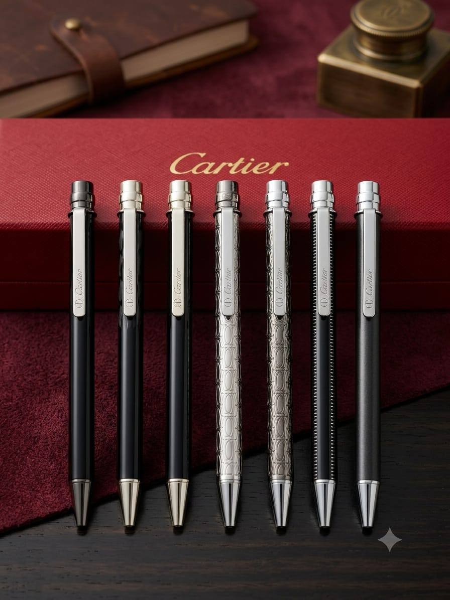 Cartier slim pen 
With box  
45 dhs✅

Zain29
♥️♥️♥️