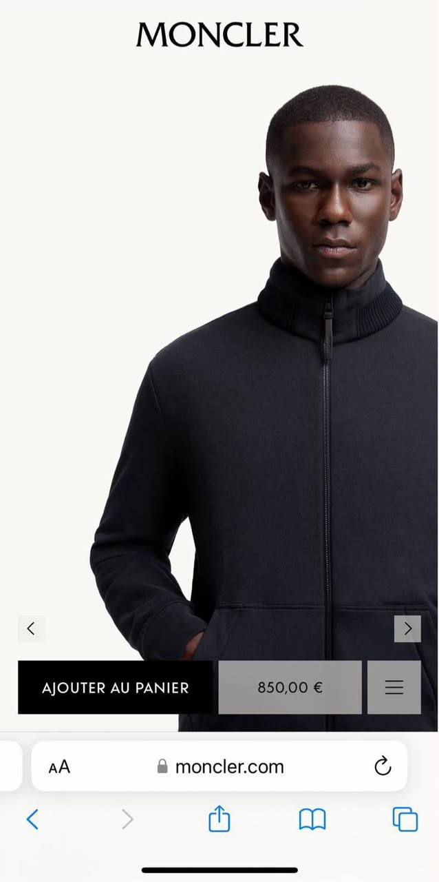 MONCLER❣️
SUPER MASTER QUALITY ✨
SIZE :S M L XL XXL
630 dhs🇦🇪🇦🇪🇦🇪

Zain327
♥️♥️♥️