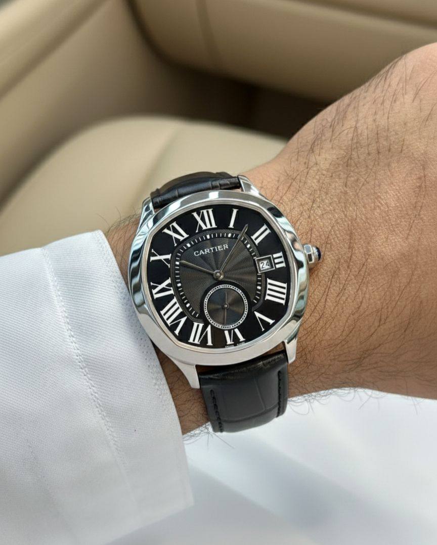 Cartier watch for men 
good quality
190 dhs❣️

Zain59
♥️♥️♥️