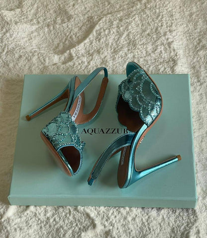 AQUAZZURA
SuperMaster Quality 💯
450 
Size: 36-41💥

Zain198
♥️♥️♥️