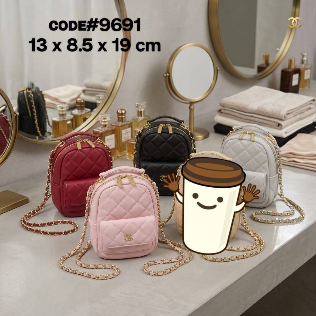 Chanel ᴍɪɴɪ ʙᴀɢᴘᴀᴄᴋ
ᴍɪɴɪ CC ᴄʟᴀsᴅɪᴄ ʟᴏɢᴏ
ǫᴜɪʟᴛᴇᴅ ᴄᴀʟғsᴋɪɴ ʟᴇᴀᴛʜᴇʀ
ʟɪɢʜᴛ ɢᴏʟᴅ ʜᴀʀᴅᴡᴀʀᴇ
sɪᴢᴇ : 13 cm
ᴡɪᴛʜ BOX

80 dhs✅

Zain31
♥️♥️♥️