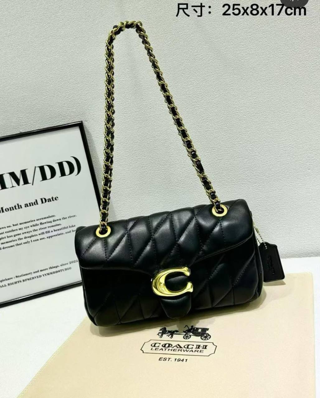 COACH 

WITH BOX 🎁 

110DHS🇦🇪🇦🇪

HIGH QUALITY

Zain169
♥️♥️♥️