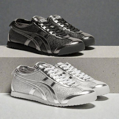 Onitsuka Tiger Mexico 66 Glitter pack , 
Size 36 to 45 , 
180 dhs✅

Zain196
♥️♥️♥️