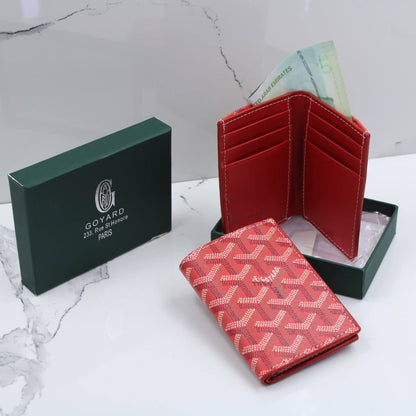 GOYARD WALLET 
COPY 1 

WITH BOX
🎁🎁🎁

45 dhs✅
Limit Stock

Zain58
♥️♥️♥️