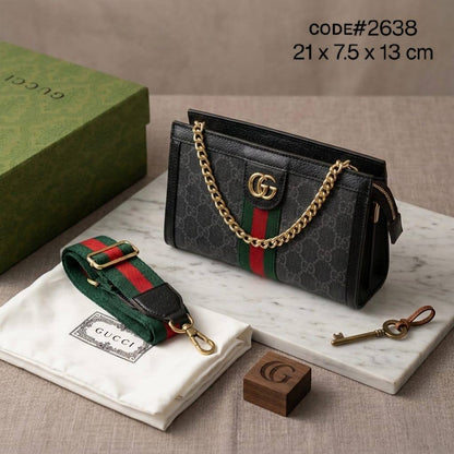 Gucci ᴍɪɴɪ ᴏᴘʜɪᴅɪᴀ GG
sᴜᴘʀᴇᴍᴇ ᴄʀᴏss ʙᴏᴅʏ ʙᴀɢ
ᴡɪᴛʜ ɢʀᴇᴇɴ & ʀᴇᴅ ᴡᴇʙ sᴛʀᴀᴘ
ɢᴏʟᴅ ʜᴀʀᴅᴡᴀʀᴇ
sɪᴢᴇ: 21 cm
ᴡɪᴛʜ BOX

75 dhs💓

Zain31
♥️♥️♥️