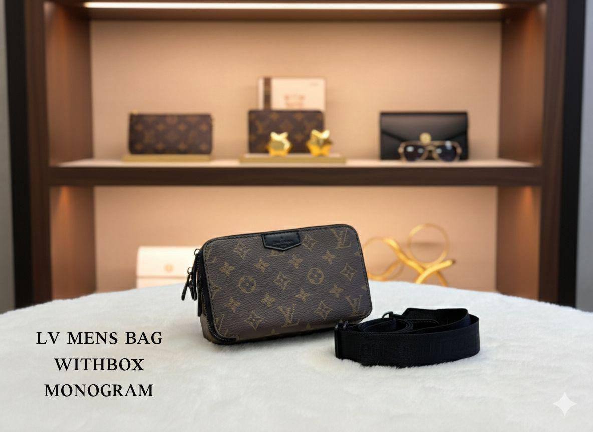 LV ʙᴀɢs 
ᴀʟᴘʜᴀ ᴡᴇᴀʀᴀʙʟᴇ ᴡᴀʟʟᴇᴛ
ᴄʀᴏssʙᴏᴅʏ ʙᴀɢ
ᴅᴏᴜʙʟᴇ ᴢɪᴘᴘᴇʀ 
ᴡɪᴛʜʙᴏx
🎁🎁🎁

ʟᴇᴀᴛʜᴇʀ 
sɪᴢᴇ:19ᴄᴍ
90 dhs✅

Zain56
♥️♥️♥️