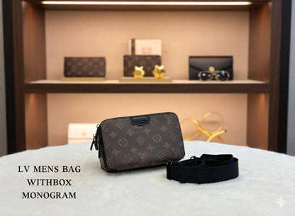 LV ʙᴀɢs 
ᴀʟᴘʜᴀ ᴡᴇᴀʀᴀʙʟᴇ ᴡᴀʟʟᴇᴛ
ᴄʀᴏssʙᴏᴅʏ ʙᴀɢ
ᴅᴏᴜʙʟᴇ ᴢɪᴘᴘᴇʀ 
ᴡɪᴛʜʙᴏx
🎁🎁🎁

ʟᴇᴀᴛʜᴇʀ 
sɪᴢᴇ:19ᴄᴍ
90 dhs✅

Zain56
♥️♥️♥️