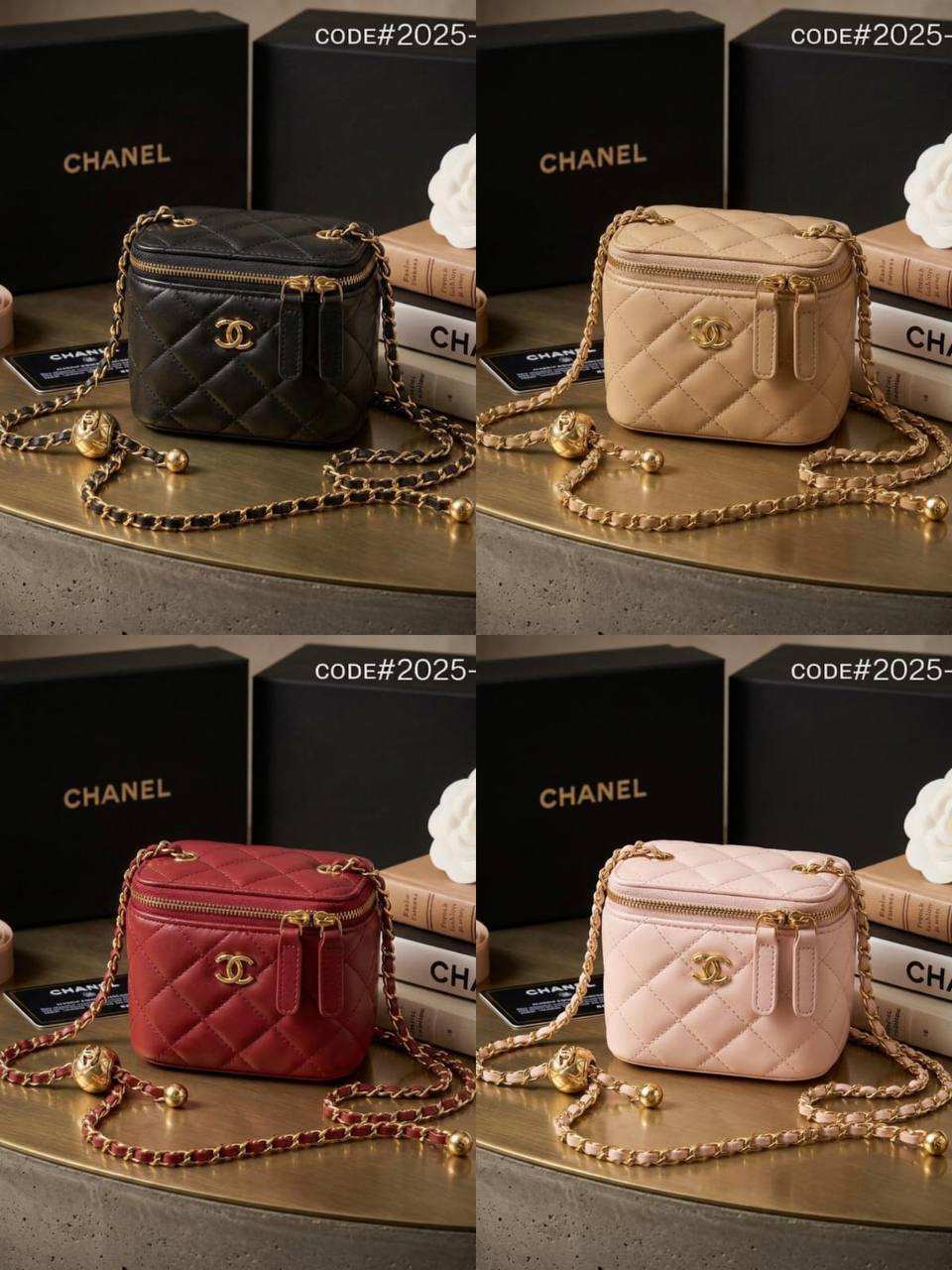 CHANEL ᴍɪɴɪ ᴠᴀɴɪᴛʏ
sʟɪɴɢ ᴄʀᴏssʙᴀɢ
ɢᴏʟᴅ ʜᴀʀᴅᴡᴀʀᴇ
sɪᴢᴇ : 11.5 cm
ᴡɪᴛʜ BOX
🎁🎁🎁

70 dhs✅

Zain31
♥️♥️♥️