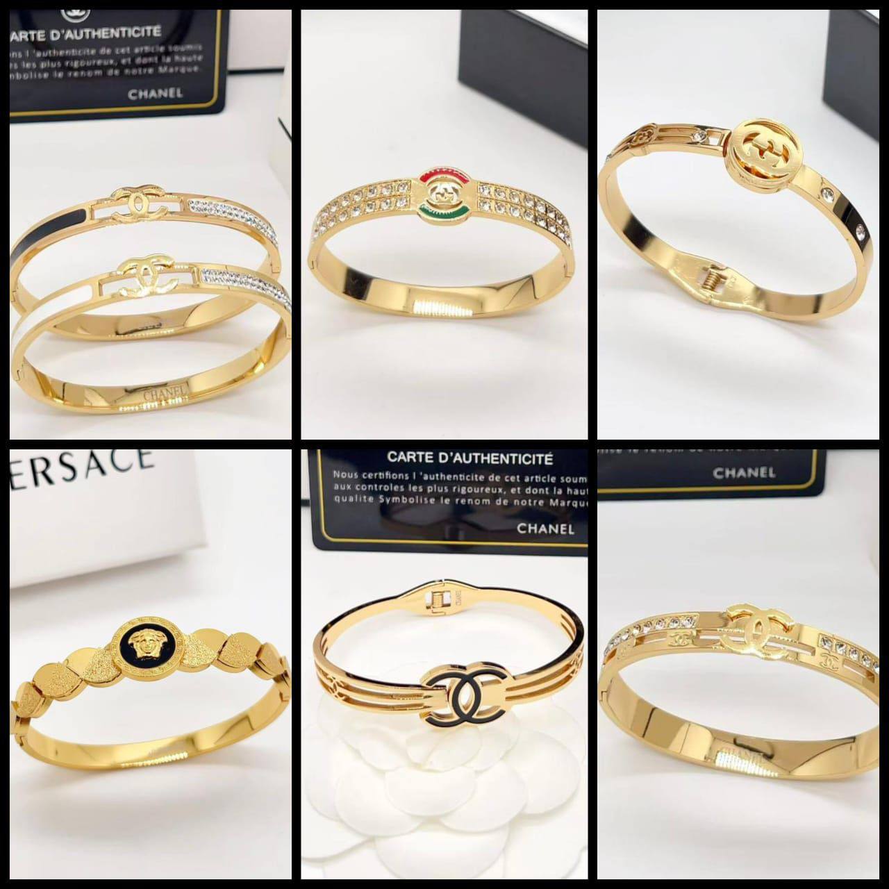 *Bangle ❤️‍🔥*
Stainless steel 💯
Non tarnish ✨
With black boxes 🗃️ 
AED:10
With normal boxes 📦 
And paper bag 🛍️
30 dhs❣️

Zain216
♥️♥️♥️