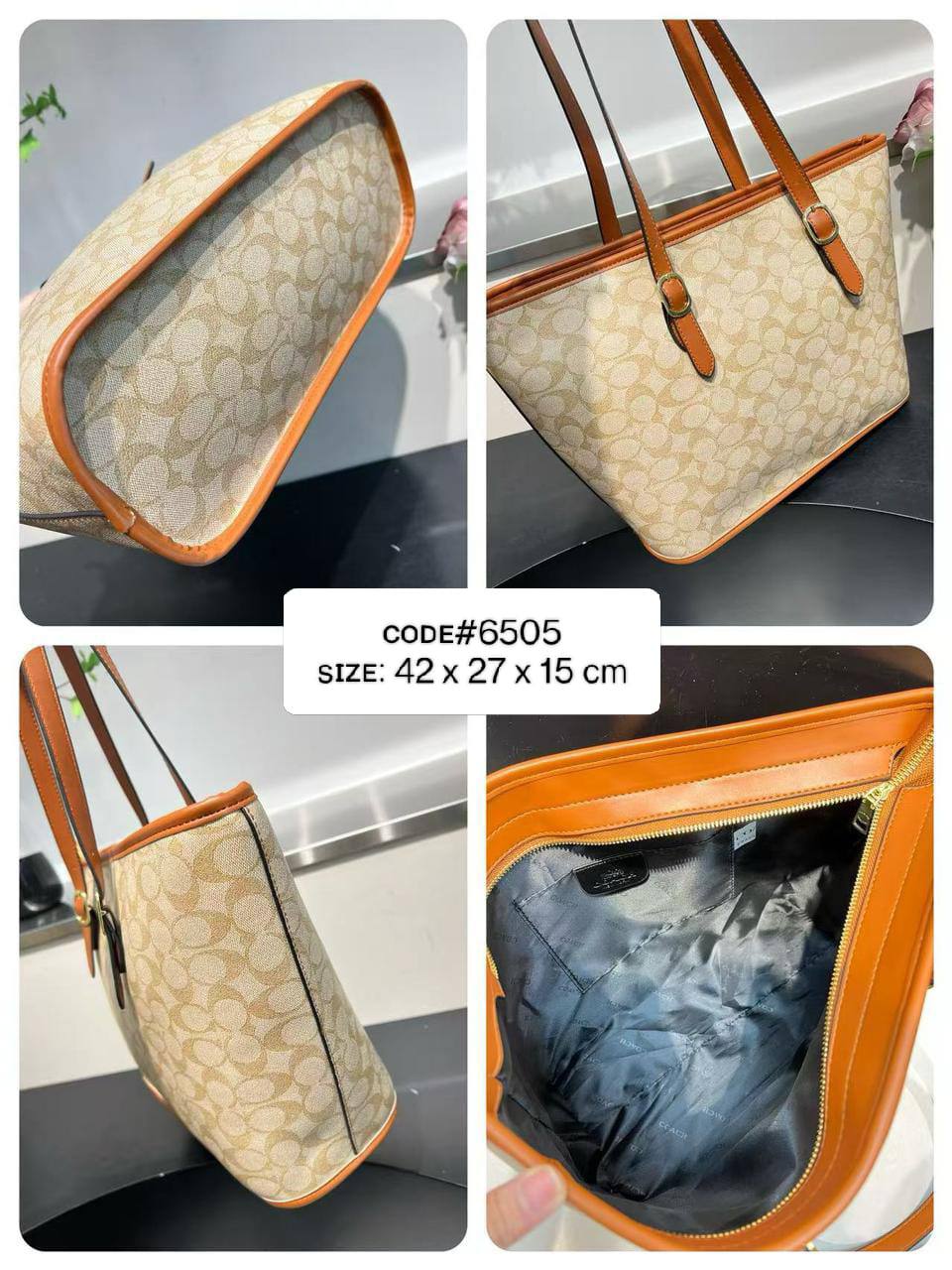 COACH ᴛᴏᴛᴇʙᴀɢ
sʜᴏᴜʟᴅᴇʀ ʙᴀɢ
ᴢɪᴘᴘᴇʀ ᴛʏᴘᴇ
sɪᴢᴇ : 42 cm

70 dhs✅

Zain31
♥️♥️♥️