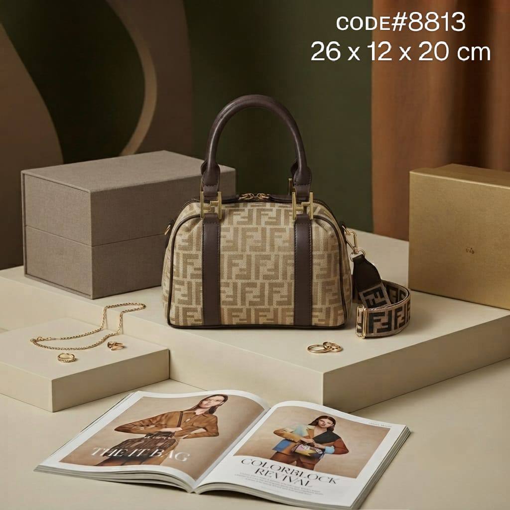 Fendi ʙᴏsᴛᴏɴ ʙᴀɢ
FF ᴊᴀᴄǫᴜᴀʀᴅ ғᴀʙʀɪᴄ
ᴡɪᴛʜ ʟᴏɴɢ ᴛʀɪᴍ ʙᴇʟᴛ sᴛʀᴀᴘ
sɪᴢᴇ : 26 cm

85 dhs✅

Zain31
♥️♥️♥️