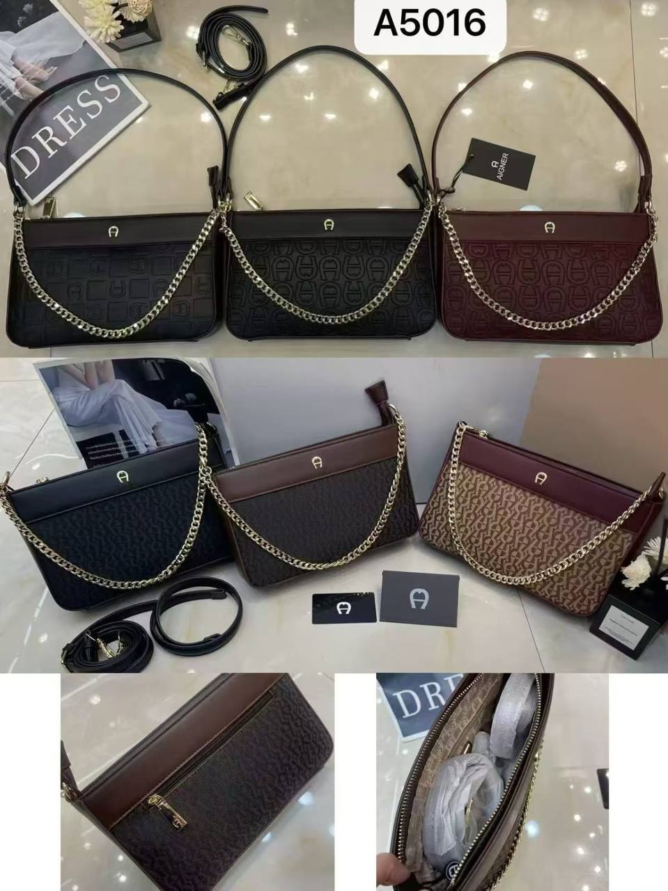 Aigner 
110 dhs✅

Zain299
♥️♥️♥️