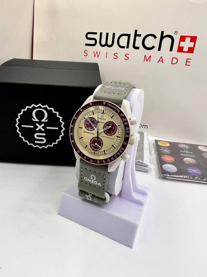 Swatch 

with box
🎁🎁🎁

85 dhs✅

Zain85
♥️♥️♥️