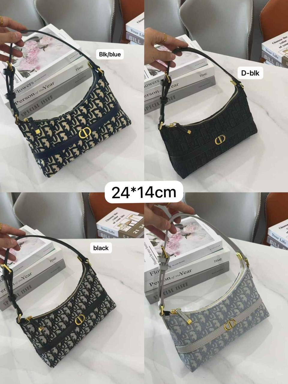 🌸 Dior miss Caro
1️⃣ First Quality +🎁
Size: 24 * 14 cm
80 dhs❣️
with box 🎁

Zain115
♥️♥️♥️
