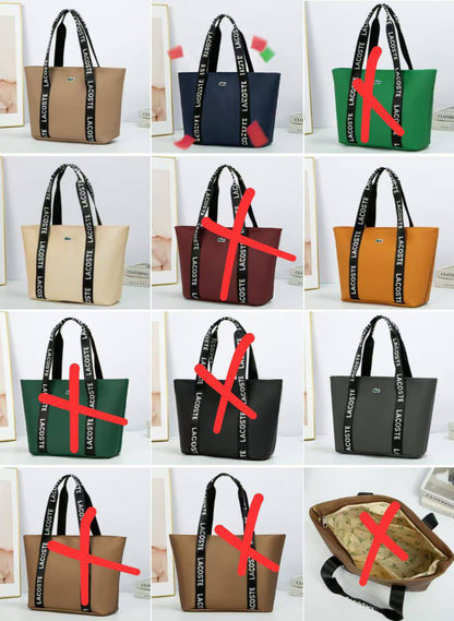 LACOSTE BAG 
40 dhs🌺

Zain40
♥️♥️♥️