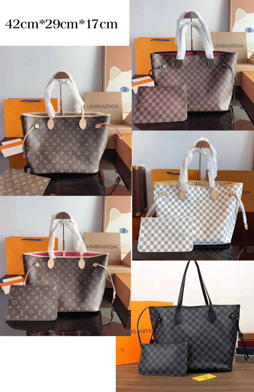 LV
 NEVERFULL 

GOOD QUALITY WITH BOX 🎁
100 dhs✅

Zain295
♥️♥️♥️