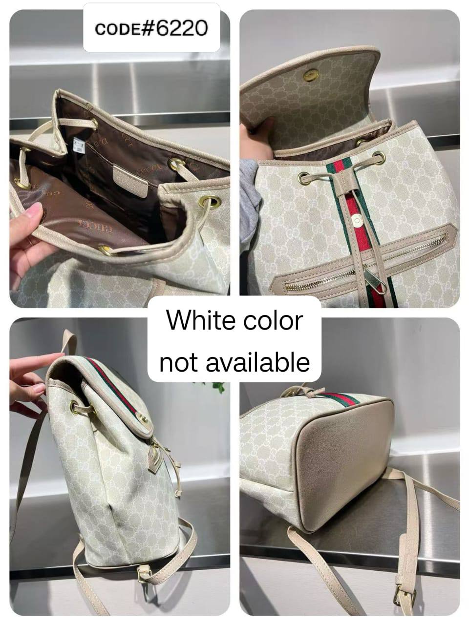 GUCCI BAGPACK
ғʟᴀᴘ ʙᴏᴛᴛᴏɴ ᴋɴᴀᴘsᴀᴄᴋ
sɪᴢᴇ : 28 cm

75 dhs🪙🌨️

Zain31
♥️♥️♥️