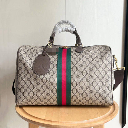 GUCCI 

TRAVELLING BAG 

RESTOCK 

GOOD QUALITY 
115 dhs🇦🇪🇦🇪

Zain39
Zain295
♥️♥️♥️