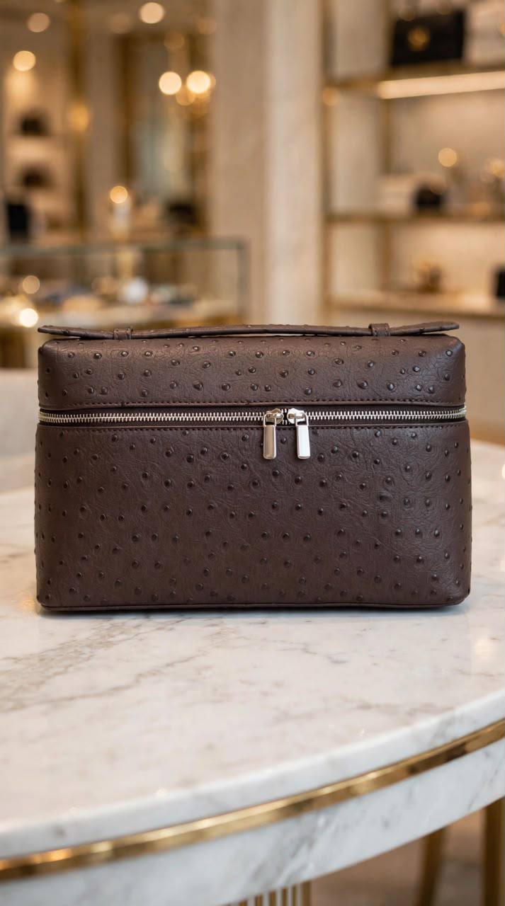 Loro Piana

 Extra pocket Ostrich

Master quality
27cm 
with box
270 dhs🇦🇪🇦🇪

Zain95 
♥️♥️♥️