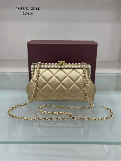 Chanel ᴄʟᴜᴛᴄʜ ᴘᴇᴀʀʟʏ ʙᴀɢ
ᴅᴇsɪɢɴ ɪᴍɪᴛᴀᴛɪᴏɴ ᴘᴇᴀʀʟ ᴇʟᴇɢᴀɴᴄᴇ
ɢᴏʟᴅʜᴀʀᴅᴡᴀʀᴇ ʟᴏɴɢ sʟɪɴɢ
ᴄʟᴏsᴜʀᴇ sᴇᴄᴜʀᴇ ᴛᴏᴘ ғᴀsᴛᴇɴɪɴɢ
ᴡɪᴛʜʙᴏx
sᴏғᴛ ᴛᴇxᴛᴜʀᴇ ᴏғ ʟᴀᴍʙsᴋɪɴ ᴍᴀᴛᴇʀɪᴀʟ
sɪᴢᴇ:20ᴄᴍ
120 dhs🇦🇪🇦🇪

Zain56
♥️♥️♥️