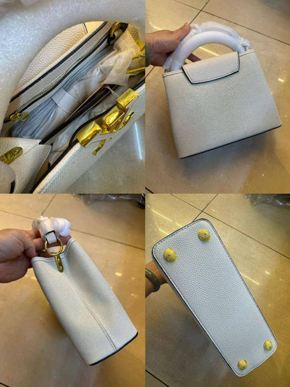 🥇LV Capucenis
1️⃣ First quality +🎁
Size : 25 * 17 cm
100 dhs✅
with box🎁

Zain115
♥️♥️♥️