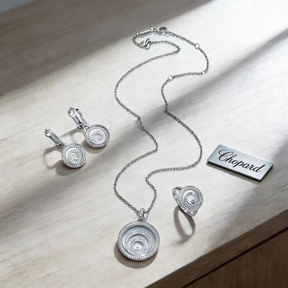 CHOPARD SET 
MASTER💫✨
NECKLACE
EARRINGS
RING
WITH BOX AND PAPER BAG🛍️🎁
210 DHS🇦🇪🇦🇪

Zain89
♥️♥️♥️