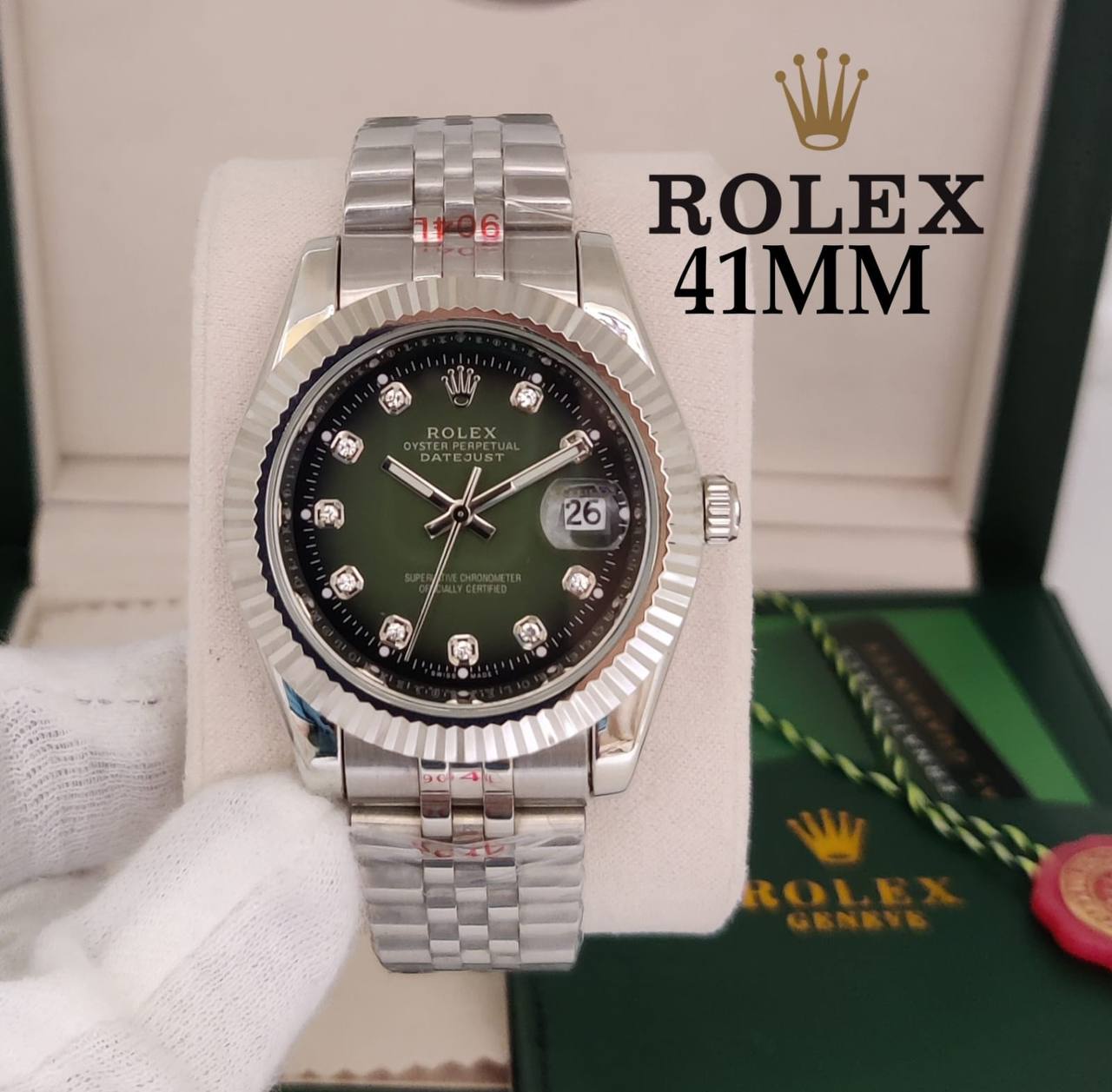 Rolex Men
*Good quality*
*Battery*
120 dhs

Zain29
♥️♥️♥️