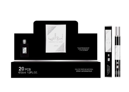 Perfume box

20 pc inside

80 dhs 

full box🎁🎁🎁

Zain254
♥️♥️♥️