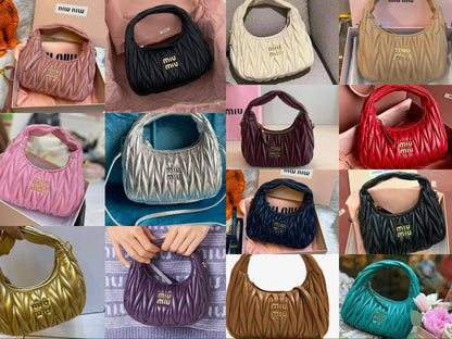 miumiu model, 
good quality, 

comes with box,  
🎁🎁🎁

size...23 * 11 cm 
95 dhs❣️

Zain12
♥️♥️♥️