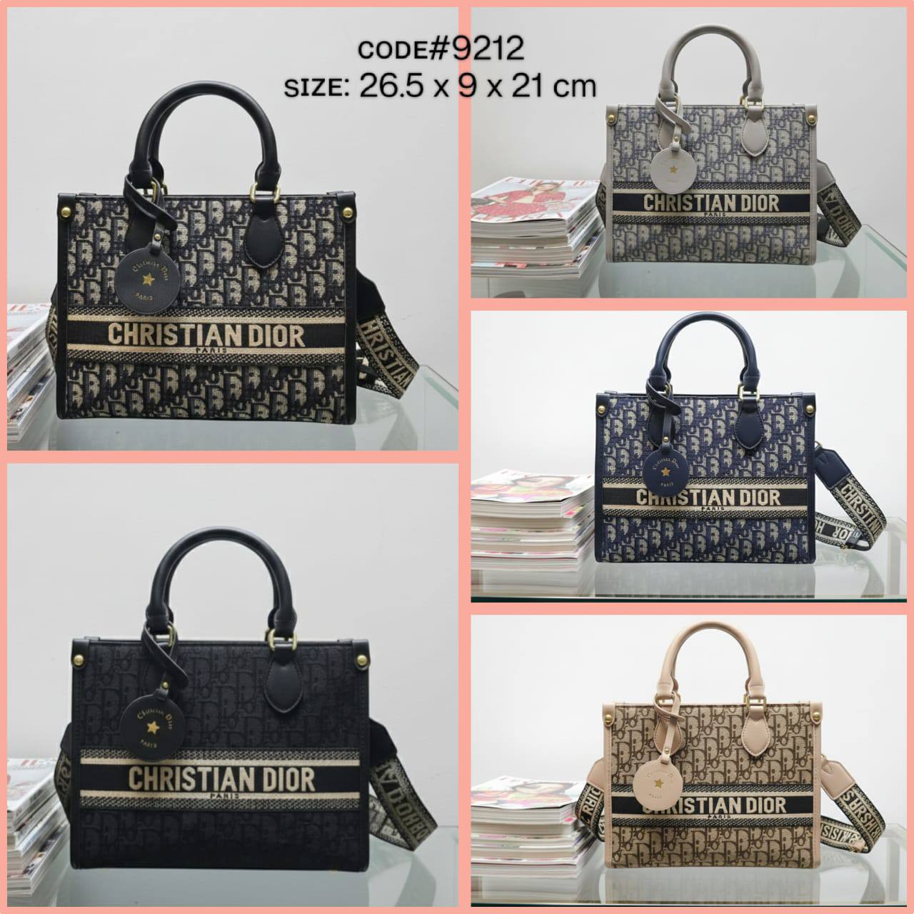 CHRISTIAN DIOR
ᴏɴ ᴛʜᴇ ɢᴏ ᴛᴏᴘ ʜᴀɴᴅʟᴇ 
ᴄʀᴏss ʙᴏᴅʏ ʙᴀɢ
ᴄᴀɴᴠᴀs & ʟᴇᴀᴛʜᴇʀ ᴍᴀᴛᴇʀɪᴀʟ
ᴡɪᴛʜ ʟᴏɴɢ ʙᴇʟᴛ sᴛʀᴀᴘ
sɪᴢᴇ: 26.5 cm

75 dhs❣️

Zain31
♥️♥️♥️