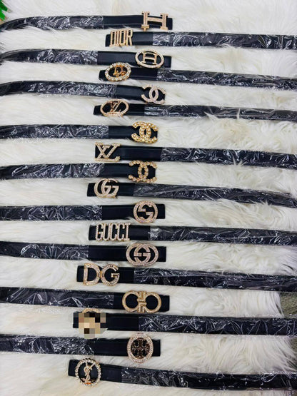 Brand belt
High  Quality 
Size：110 * 2.5 cm
25 dhs✅

Zain115
♥️♥️♥️