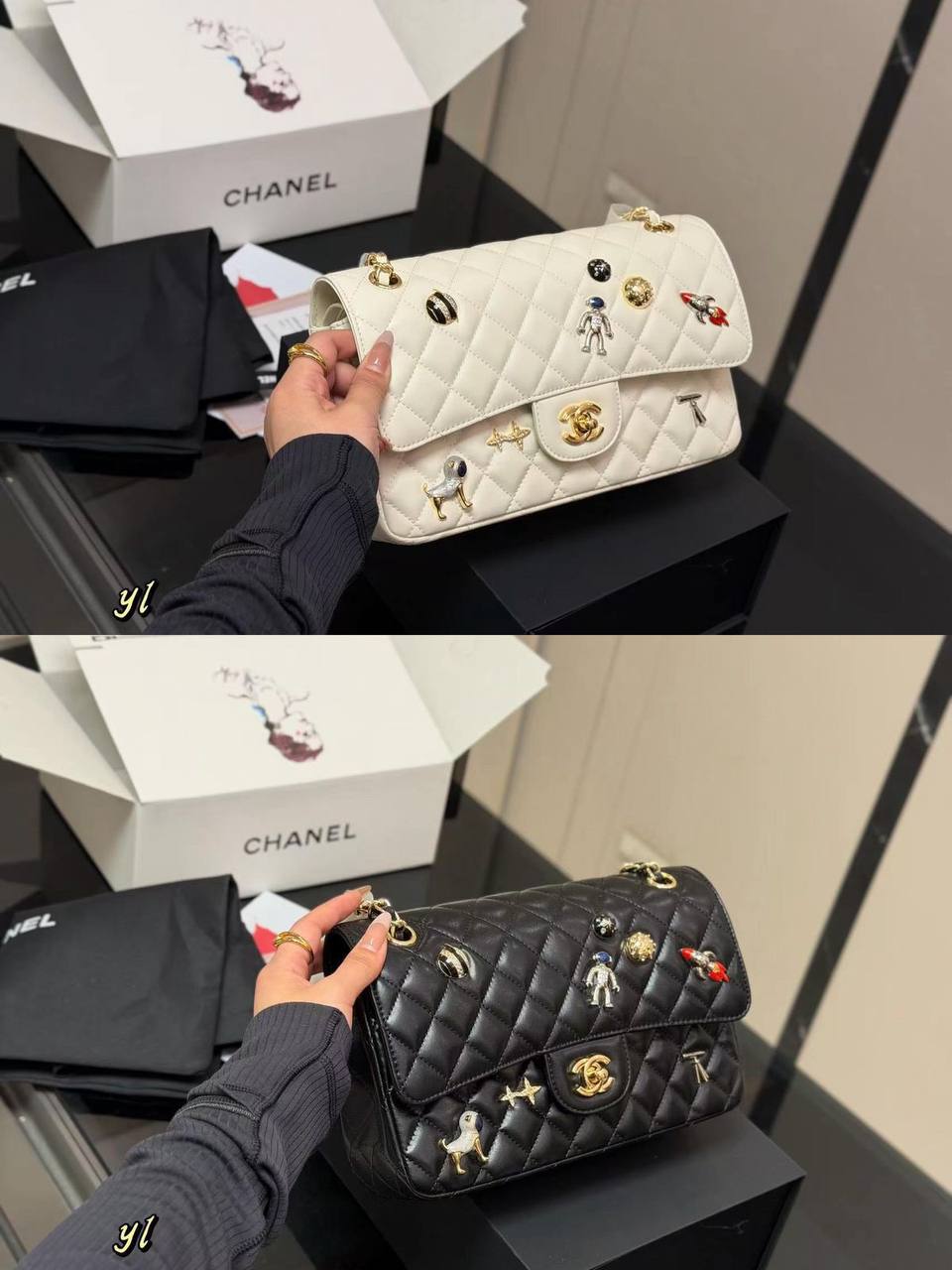 Chanel 
Master

Size 25cm
270 dhs✅

With box
🎁🎁🎁

Zain189
♥️♥️♥️