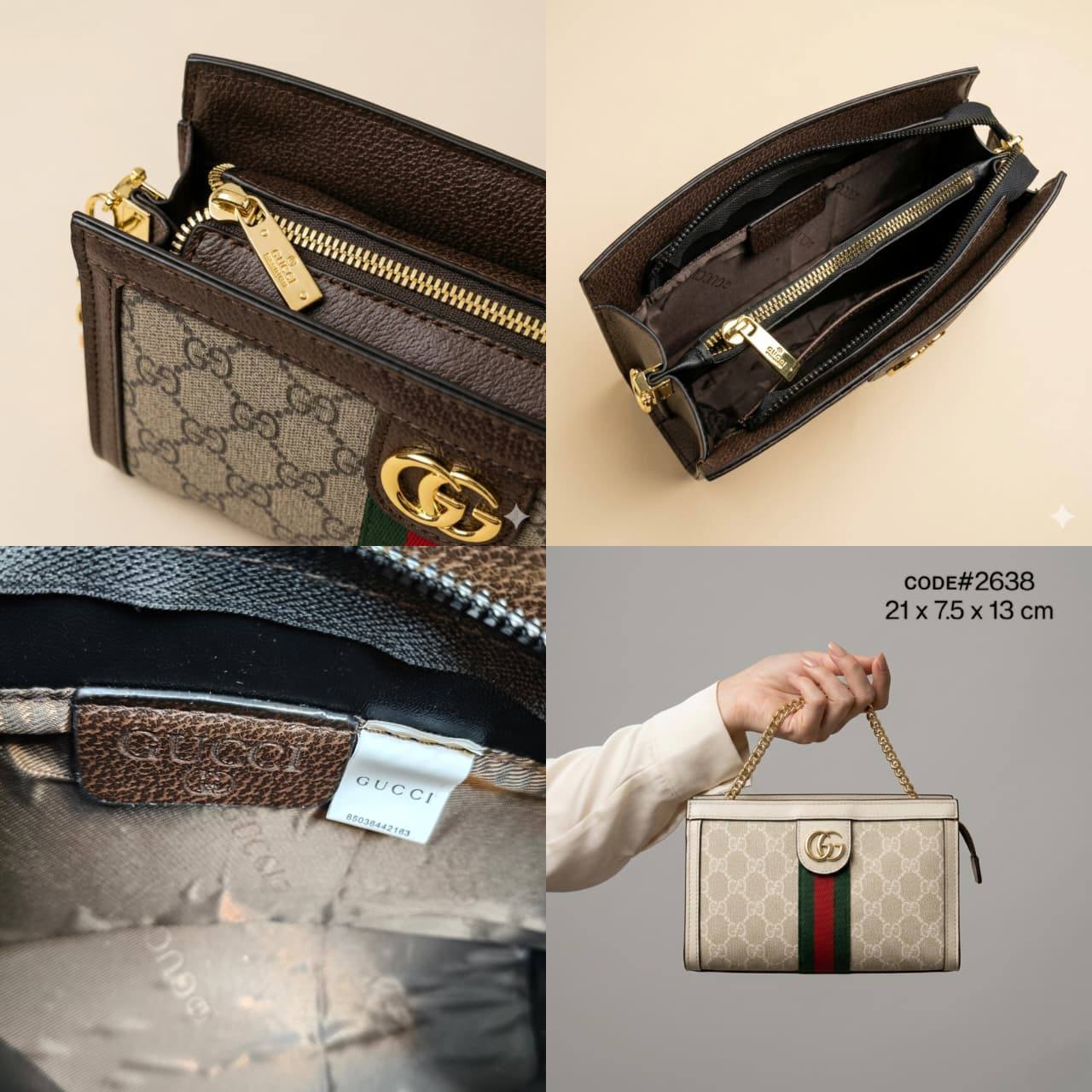 Gucci ᴍɪɴɪ ᴏᴘʜɪᴅɪᴀ GG
sᴜᴘʀᴇᴍᴇ ᴄʀᴏss ʙᴏᴅʏ ʙᴀɢ
ᴡɪᴛʜ ɢʀᴇᴇɴ & ʀᴇᴅ ᴡᴇʙ sᴛʀᴀᴘ
ɢᴏʟᴅ ʜᴀʀᴅᴡᴀʀᴇ
sɪᴢᴇ: 21 cm
ᴡɪᴛʜ BOX

75 dhs💓

Zain31
♥️♥️♥️