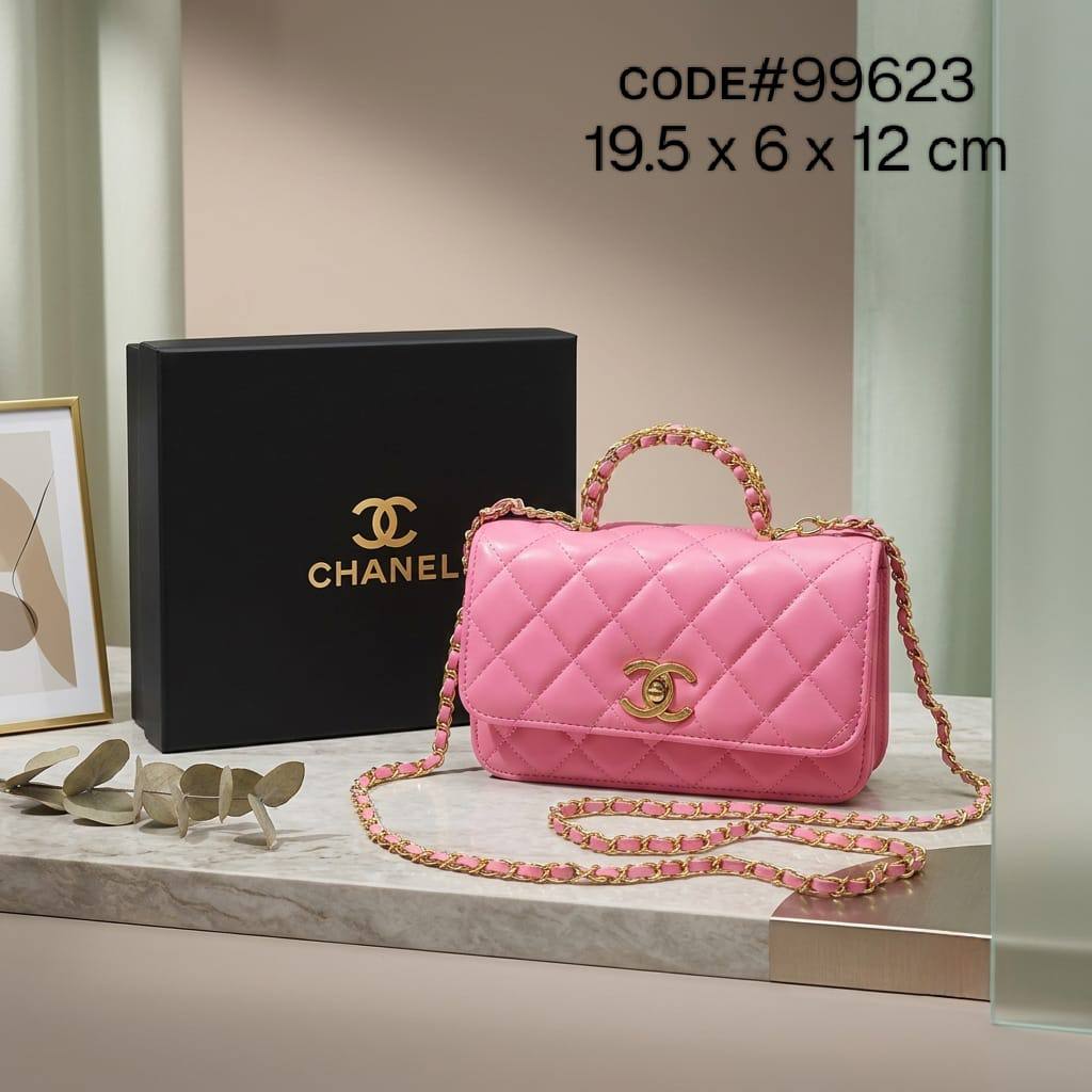 Chanel ᴛᴏᴘ ɢᴏʟᴅ ʜᴀɴᴅʟᴇ
sᴍᴀʟʟ ғʟᴀᴘ ʙᴀɢ
sᴏғᴛ ᴄᴀʟғsᴋɪɴ ʟᴇᴀᴛʜᴇʀ
ɢᴏʟᴅ ʜᴀʀᴅᴡᴀʀᴇ
sɪᴢᴇ: 19.5 cm
ᴡɪᴛʜ BOX

80 dhs💓

Zain31
♥️♥️♥️