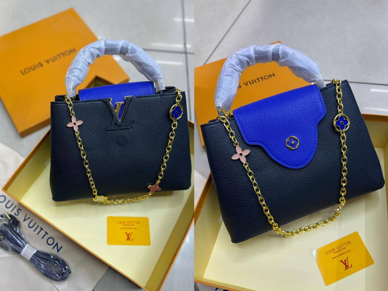 LV Capitalcines 
Size : 27 * 19 cm
110 dhs🪙💕
with box🎁

Zain115
♥️♥️♥️