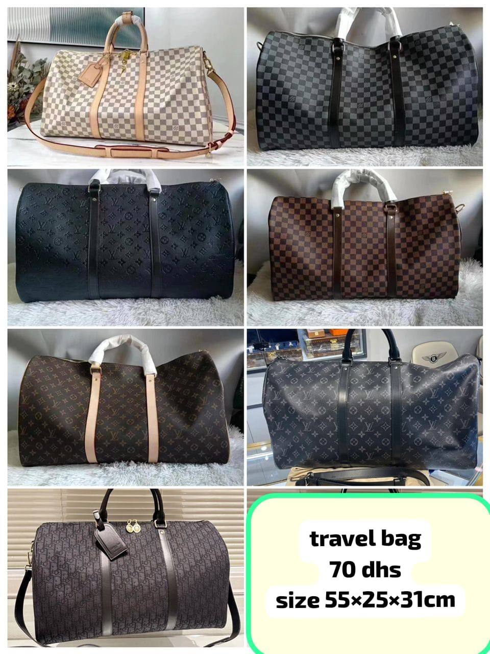 travel bags
110 dhs🌺
size 55×25×31cm

Zain213
♥️♥️♥️