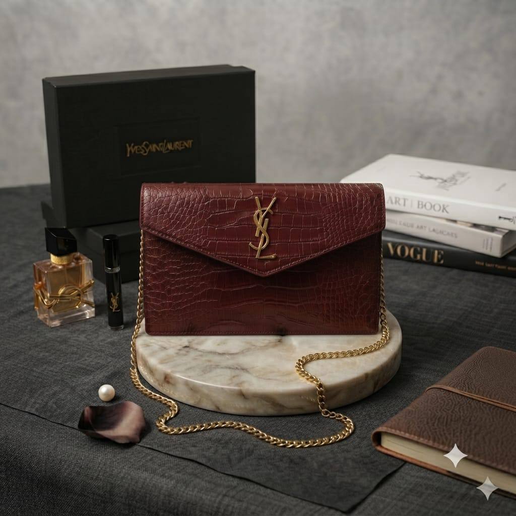 YSL  - Saint Laurent Envelope Clutch HandBag With BOX size:  17 cm

70 dhs🇦🇪🇦🇪

Zain239
♥️♥️♥️